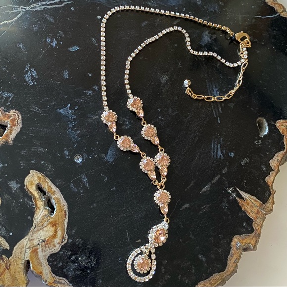 CEZANNE Gold Blush Sensitive Skin Necklace NWOT - Picture 1 of 9